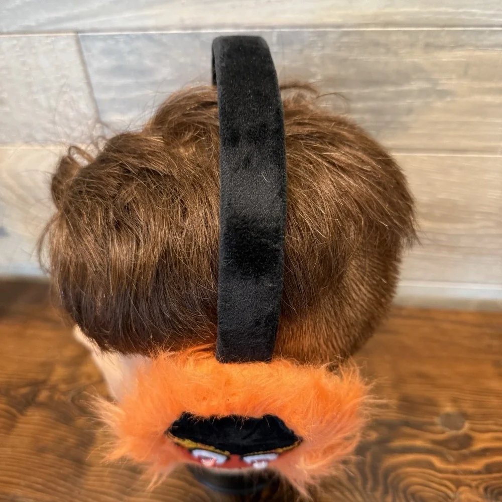 Flyers Gritty Ear Muffs NHL Philadelphia  2024 Earmuffs Orange Black